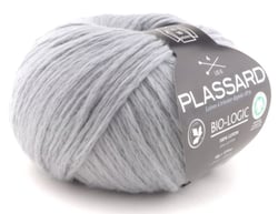 Bio-Logic gris - Plassard - Pelote de fil à tricoter