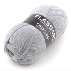 Caressima Gris n°10 - Plassard - Pelote de fil à tricoter