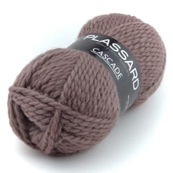 Cascade marron n°82 - Plassard - Pelote de fil à tricoter