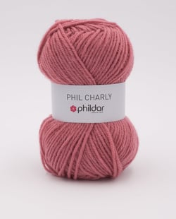 Phil Charly vieux rose - Phildar - Pelote de fil à tricoter