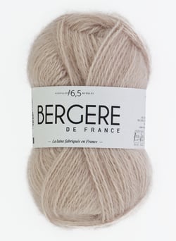 Flocon guimauve - Bergère de France - Pelote de fil à tricoter