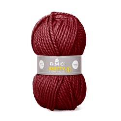 Pelote de fil à tricoter 100% acrylique - DMC - Knitty 10 - Prune 841