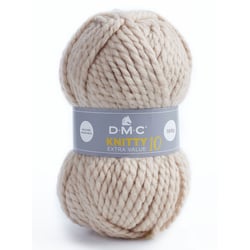 Pelote de fil à tricoter 100% acrylique - DMC - Knitty 10 - Beige 936