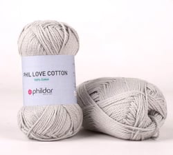 Phil Love Cotton perle- Phildar - Pelote de fil à tricoter