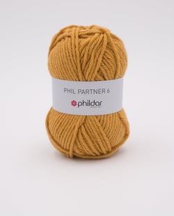 Phil Partner 6 doré - Phildar - Pelote de fil à tricoter