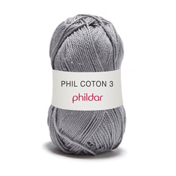 Phil Coton 3 Elephant - Phildar - Pelote de fil à tricoter