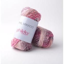 Phil Mikado Pétunia - Phildar - Pelote de fil à tricoter