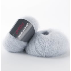 Phil mohair soie Givre - Phildar - Pelote de fil à tricoter