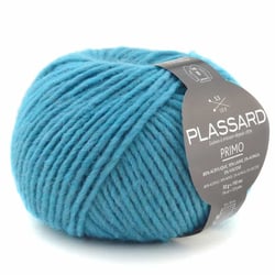 Pelote de fil à tricoter - Plassard - Primo - Bleu 21