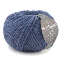 Pelote de fil à tricoter - Plassard - Primo - Bleu 23