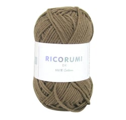 Pelote de fil à crocheter 100% coton - Rico Design - Ricorumi - Brun clair 052