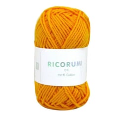 Pelote de fil à crocheter 100% coton - Rico Design - Ricorumi - Mandarine 026