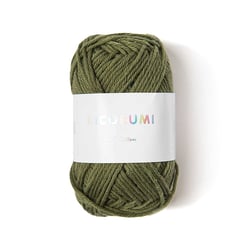 Pelote de fil à crocheter 100% coton - Rico Design - Ricorumi - Olive 048