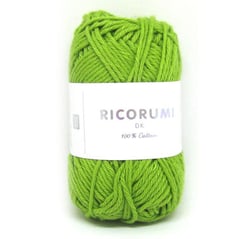Pelote de fil à crocheter 100% coton - Rico Design - Ricorumi - Pistache 047