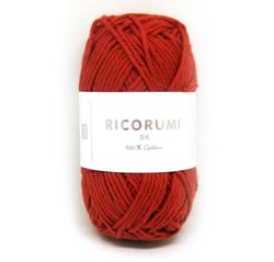 Pelote de fil à crocheter 100% coton - Rico Design - Ricorumi - Renard 025