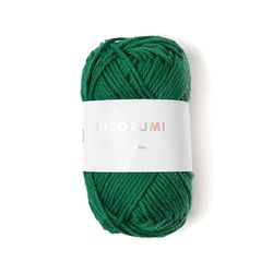 Pelote de fil à crocheter 100% coton - Rico Design - Ricorumi - Vert sapin 050