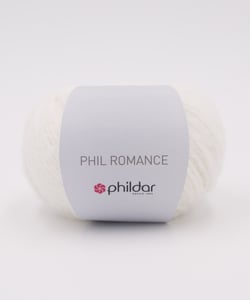 Phil Romance écru - Phildar - Pelote de fil à tricoter