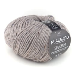 Pelote de fil à tricoter - Plassard - Seraphine - Beige 80