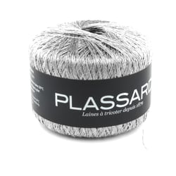 Pelote de fil à tricoter - Plassard - Sidéral - Argent 19