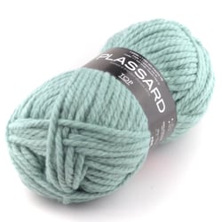 Fil à tricoter Plassard - Top - Bleu piscine 21