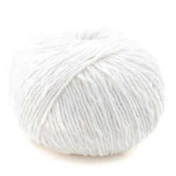 Vegetal - Blanc 01 - Plassard - Pelote de fil à tricoter