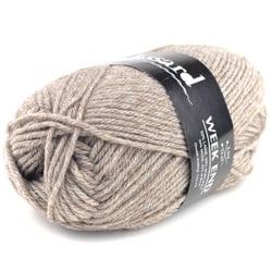 Pelote de fil à tricoter - Plassard - Week-end - Beige foncé 3185