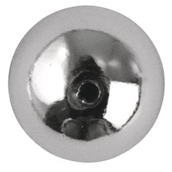 Lot de 22 perles - Argent - 10 mm Ø