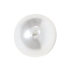 Lot de 300 perles nacrées - Blanc - 3 mm Ø