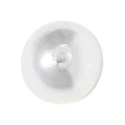 Lot de 150 perles nacrées - Blanc - 4 mm Ø