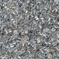 Perles Miyuki Delicas 11/0 - Tube de 7 g - Color DB-114 transparent luster - Créalia