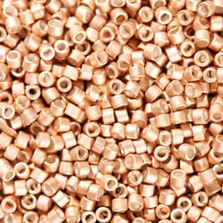 Perles Miyuki Delicas 11/0 - Tube de 7 g - Color DB-1152 semi-mat galvanized - Créalia