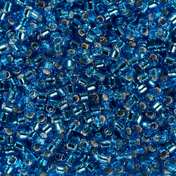Perles Miyuki Delicas 11/0 - Tube de 7 g - Color DB-149 transparent silver lined - Créalia