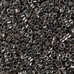 Perles Miyuki Delicas 11/0 - Tube de 7 g - Color DB-21 métallic - Créalia