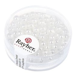 Perles Renaissance Blanc 4Mm 80 Pcs