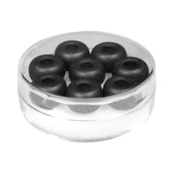 Perles de rocaille 11mm - noir