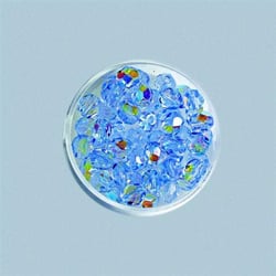 Perle Verre 6Mm - Irisee Cristal 