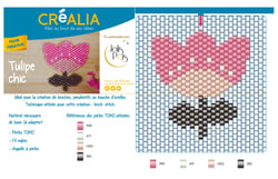 Perles Toho 11/0 - Tube de 3 g - Color 909 Ceylon Luster rose - Créalia