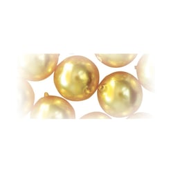 Perles verre Renaissance - jaune soleil 4mm