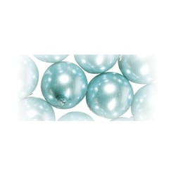 Perles verre Renaissance - turquoise 4mm