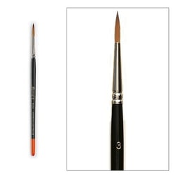 Pinceau aquarelle Kolinsky pointe n°3