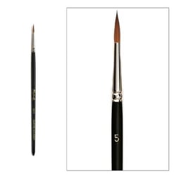 Pinceau aquarelle Kolinsky pointe n°5