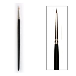 Pinceau aquarelle kolinsky rond extra-court n°0