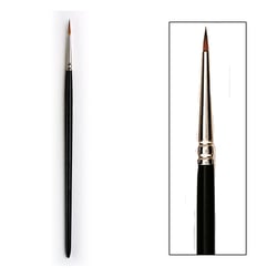 Pinceau aquarelle Kolinsky rond extra-court n°2