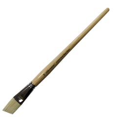 Brosse faux-bois pour fileur soies beau-blanc plat biseaute  4