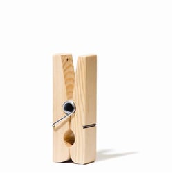 Pince à linge géante en bois - 14 cm