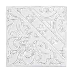 Plaque carreau ornement 11x11c