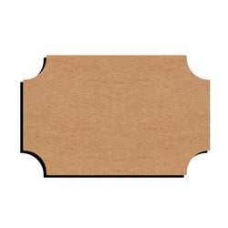 Support médium - plaque de porte - 22x14cm