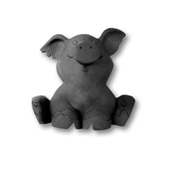 Plastiline gris foncé - 750g - dureté 1