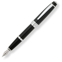 Stylo plume - Bailey Laque Noire - Plume moyenne - Cross
