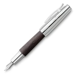 Stylo plume - E-motion poirier nuit - Pointe moyenne - Faber Castell